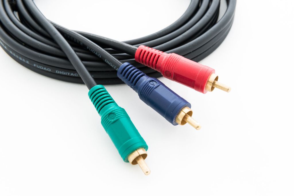 VideoAudio 3 RCA Bundled Cables For Component Video